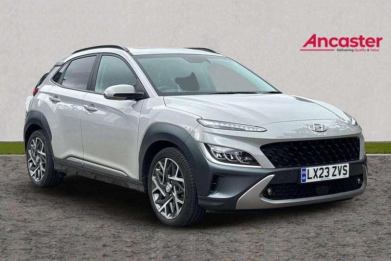 Grey Used 2023 Hyundai Kona Ultimate SUV | £21,499 (Fair price) - Image 1/4