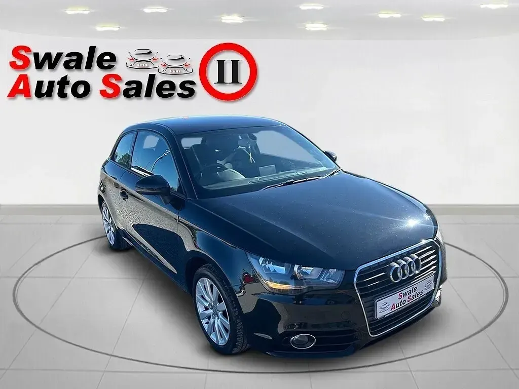 Begagnad Audi A1 Sport 105 HK (77 kW) 2012 Svart Halvkombi
