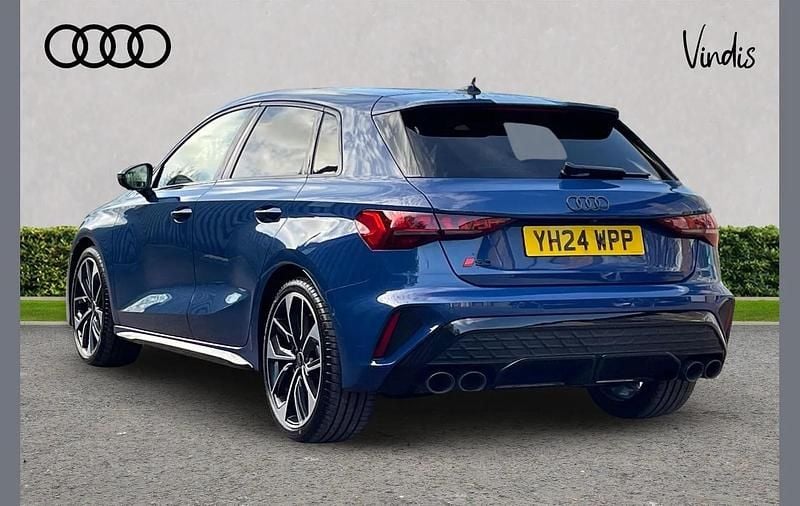Used Audi S3 Sportback Black Edition 328 HP (241 kW) 2024 Blue Hatchback