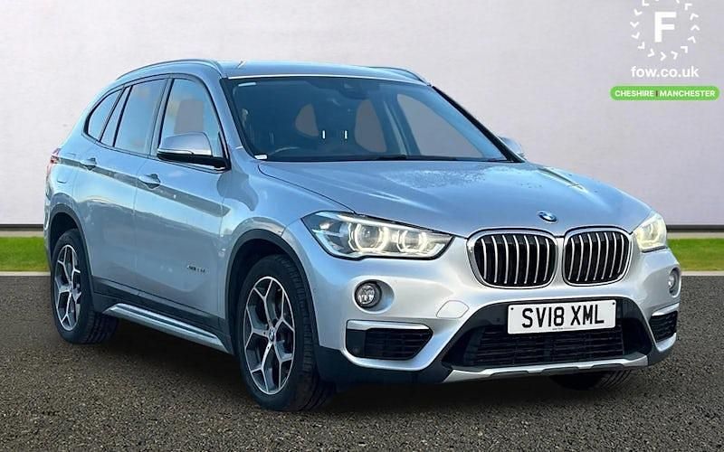Used BMW X1 xLine 231 HP (169 kW) 2018 Silver SUV