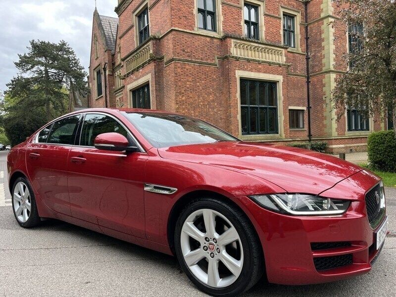 Red Used 2015 Jaguar XE Portfolio Sedan | £9,932 (A bit pricey) - Image 1/4