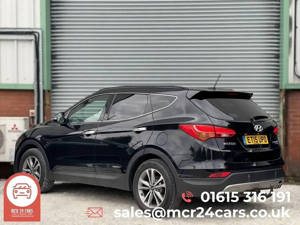 Used Hyundai Santa Fe Premium 194 HP (142 kW) 2015 Black SUV
