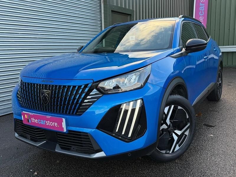 Blue Used 2024 Peugeot 2008 Allure SUV | £18,895 (Fair price) - Image 1/4