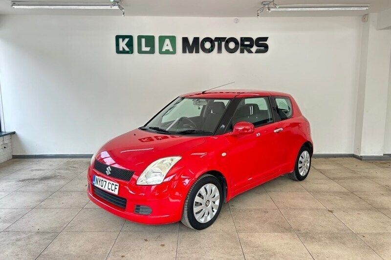 Red Used 2007 Suzuki Swift GL Hatchback | £2,295 (Fair price) - Image 1/1