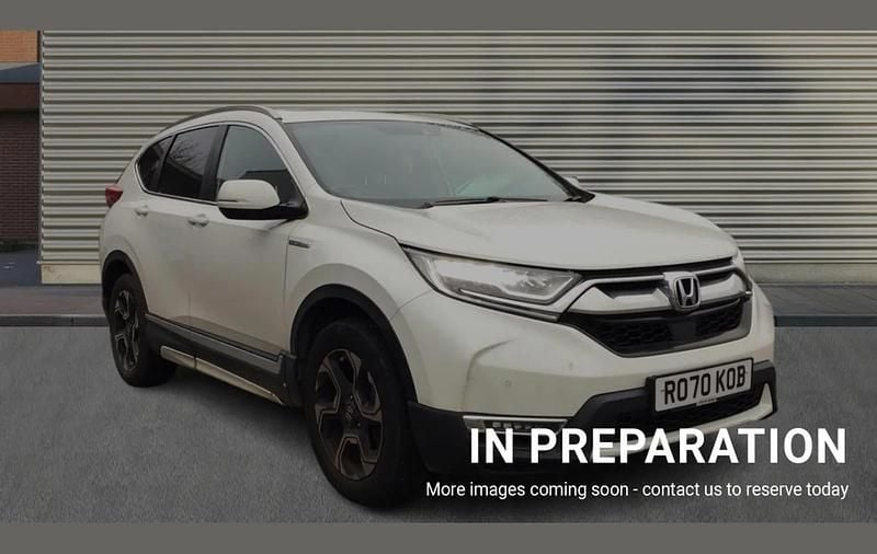 White Used 2020 Honda CR-V Hybrid SUV | £21,535 - Image 1/4