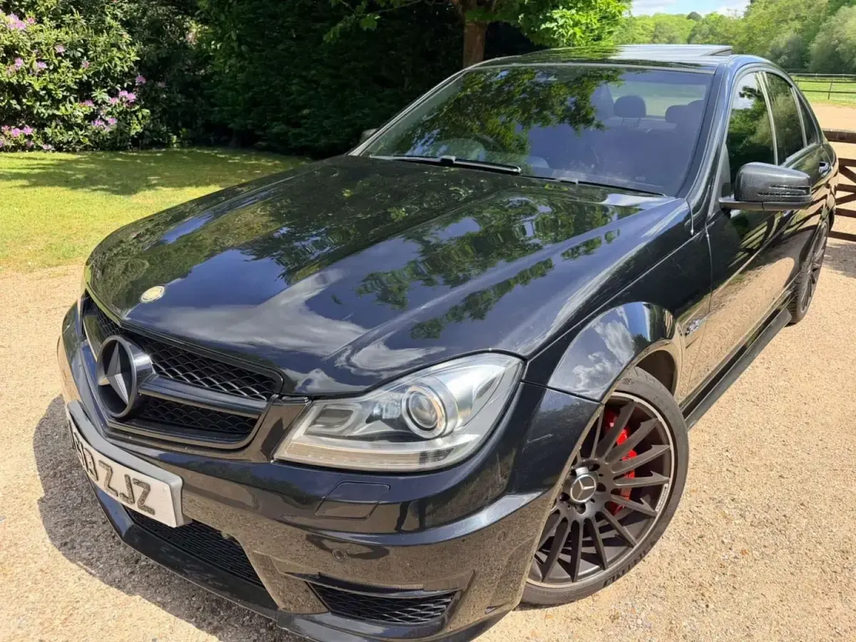 Usado Mercedes C63 AMG AMG 2013 Preto Sedan