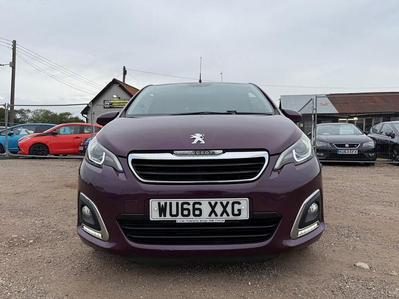 Used Peugeot 108 Allure 82 HP (60 kW) 2016 Purple Hatchback