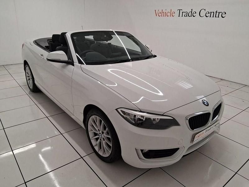 White Used 2017 BMW 218 Cabriolet | £10,999 (Fair price) - Image 1/4
