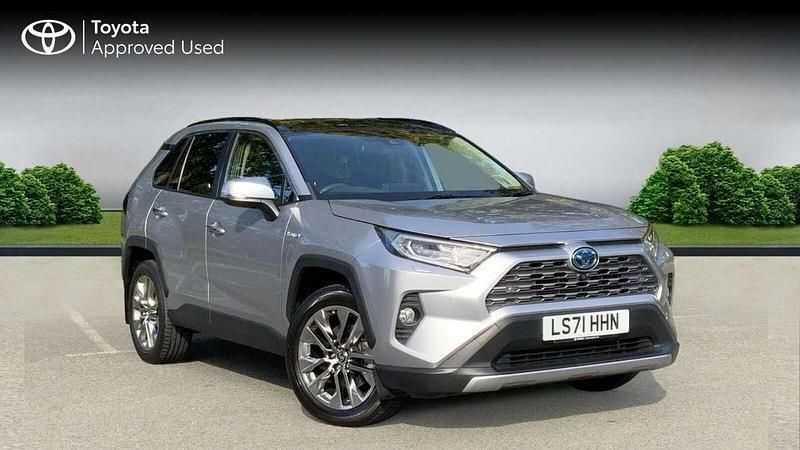 Silver blade Used 2021 Toyota RAV4 Hybrid Premium SUV | £28,795 (A bit pricey) - Image 1/4