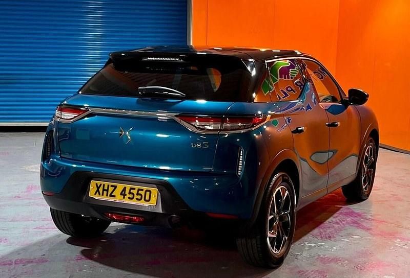 Used DS Automobiles DS3 Crossback Prestige 100 HP (73 kW) 2020 Blue SUV