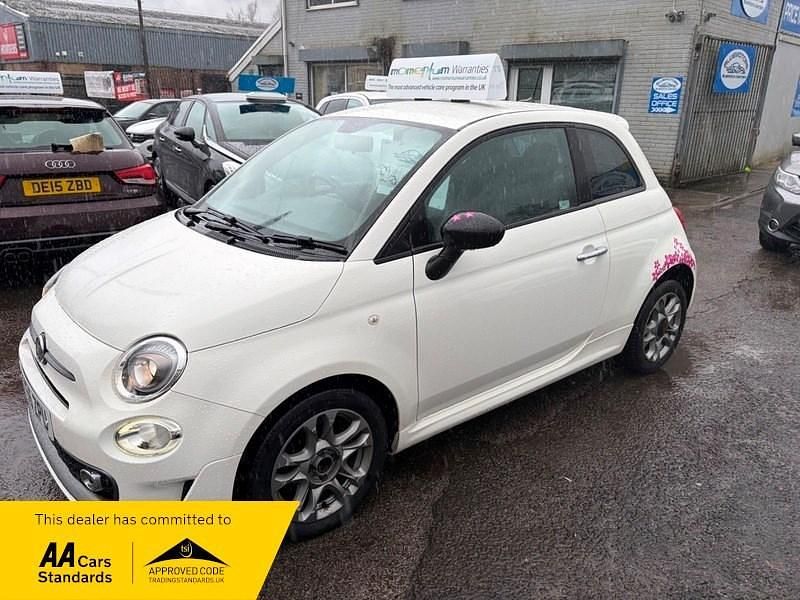 Used Fiat 500 S 2016 White Hatchback