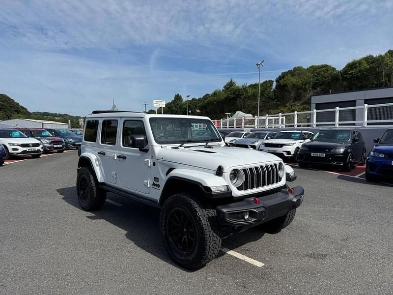 White New 2025 Jeep Wrangler SUV | £69,999 (Expensive) - Image 1/3