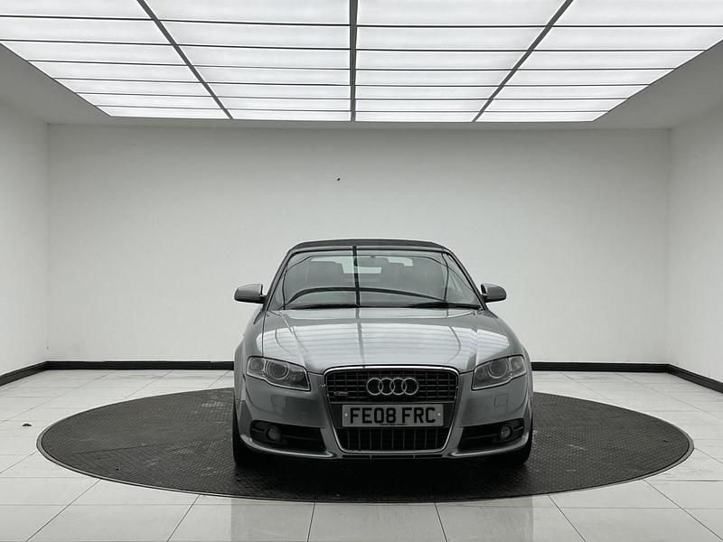 Used Audi A4 Cabriolet S-Line 197 HP (144 kW) 2008 Grey Cabriolet
