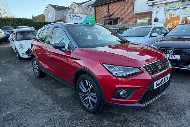 Used Seat Arona XCELLENCE 115 HP (84 kW) 2018 Red SUV