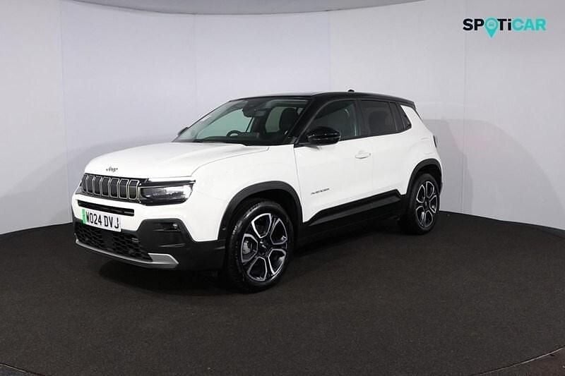 Used Jeep Avenger Summit 114 kW (156 HP) 2024 White/black SUV