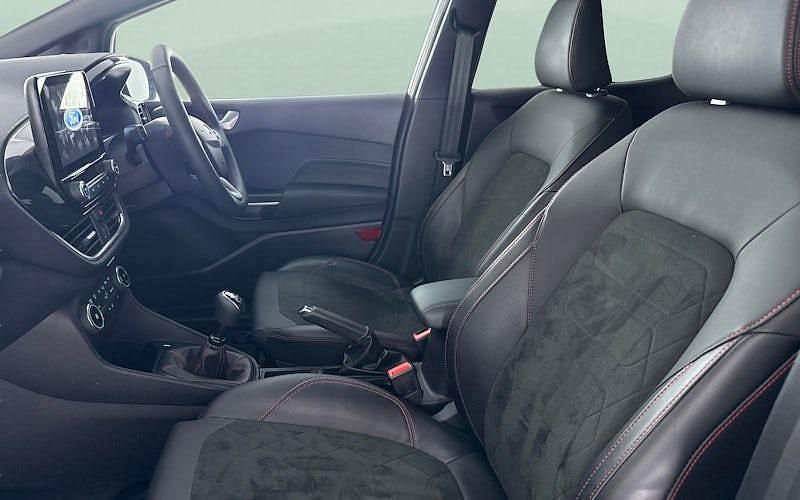 Used Ford Fiesta ST-Line X 125 HP (91 kW) 2023 Blue Hatchback