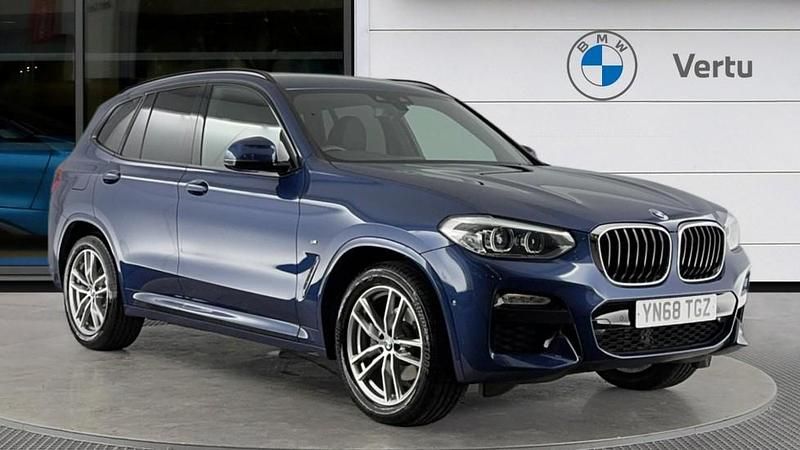 Used BMW X3 M Sport 190 HP (139 kW) 2017 Blue SUV