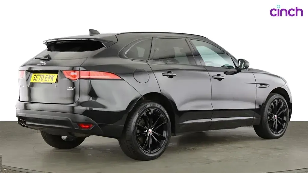 Used Jaguar F-Pace Chequered Flag 2020 Black SUV