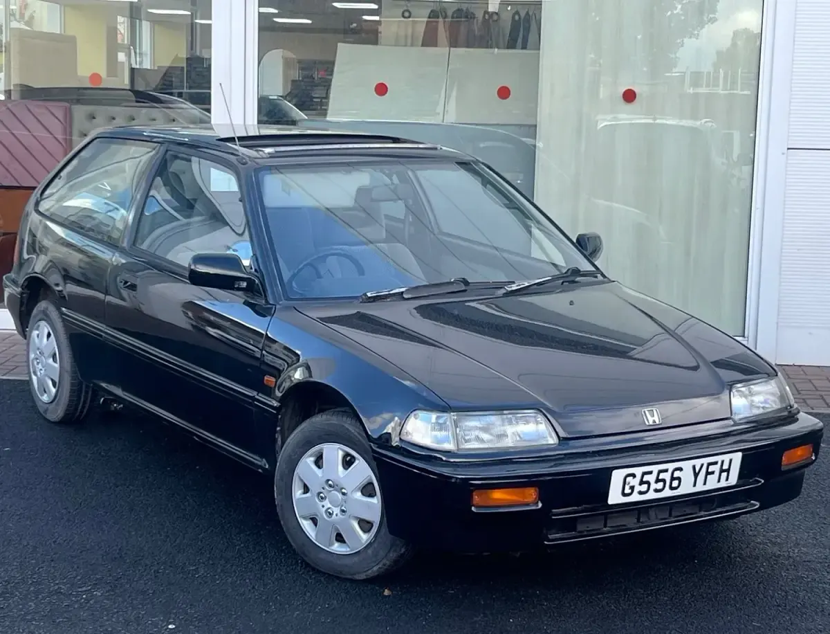 Used Honda Civic 1989 Black Hatchback