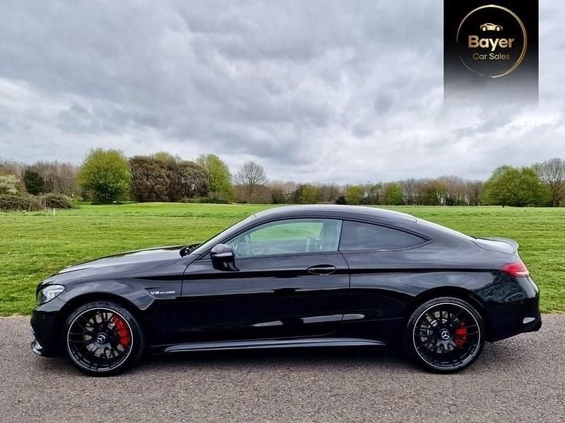 Used Mercedes C63S AMG 2020 Black Coupe