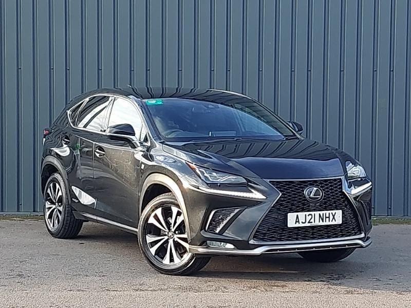 Used Lexus NX300h Sport Line 195 HP (143 kW) 2021 Black SUV