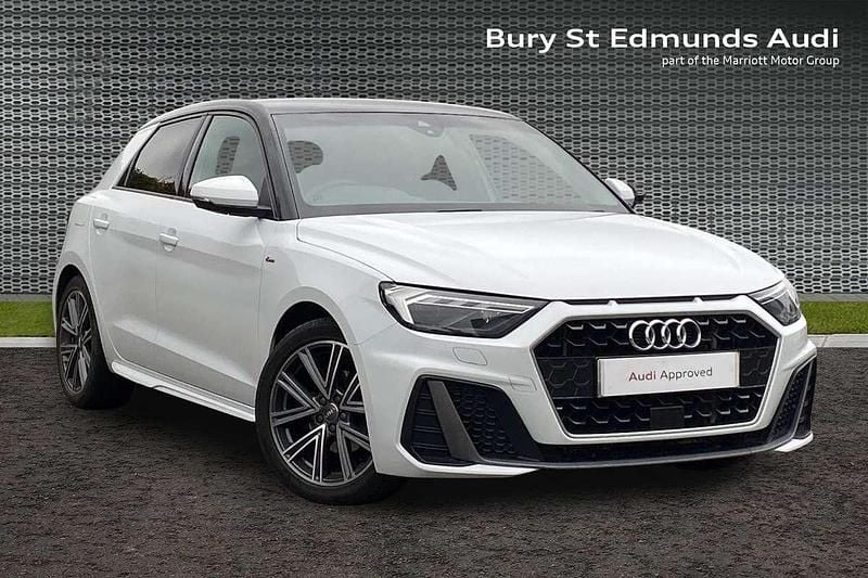 White Used 2019 Audi A1 S-Line Hatchback | £17,520 (Fair price) - Image 1/4
