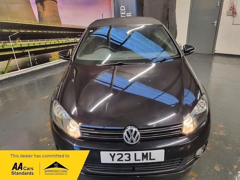 Used VW Golf Cabriolet GT 140 HP (102 kW) 2014 Black Cabriolet