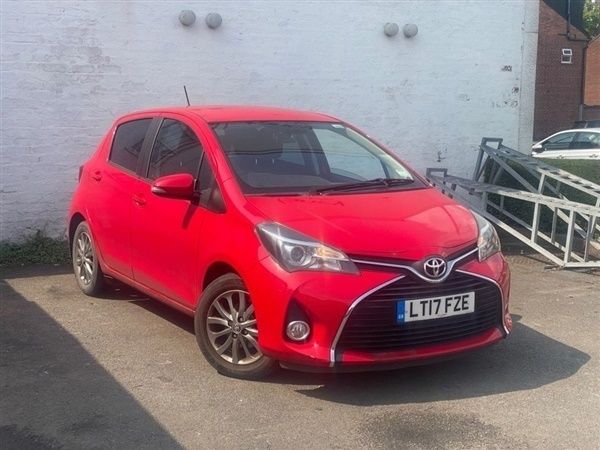 Red Used 2017 Toyota Yaris Hatchback | £8,495 (Good price) - Image 1/1
