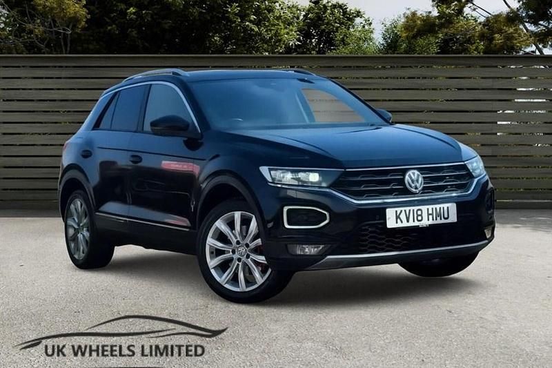 Used VW T-Roc SEL 190 HP (139 kW) 2018 Black SUV