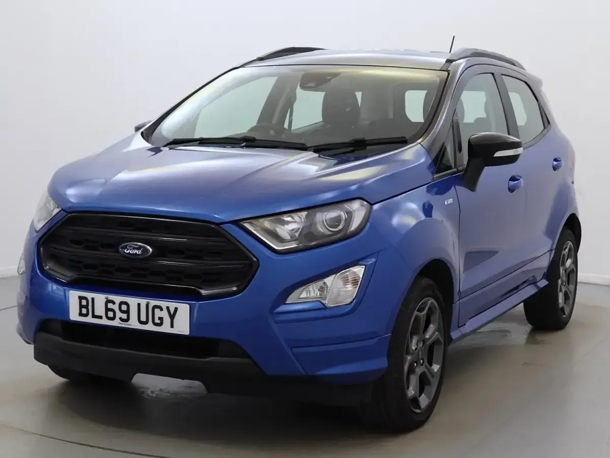 Used Ford Ecosport ST-Line 125 HP (91 kW) 2020 Blue SUV