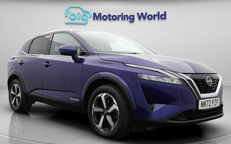 Used Nissan Qashqai N-Connecta 190 HP (139 kW) 2023 Blue SUV