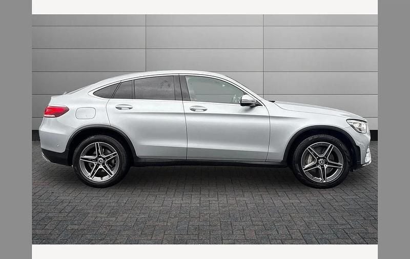 Used Mercedes GLC220 AMG line 194 HP (142 kW) 2023 Silver Coupe