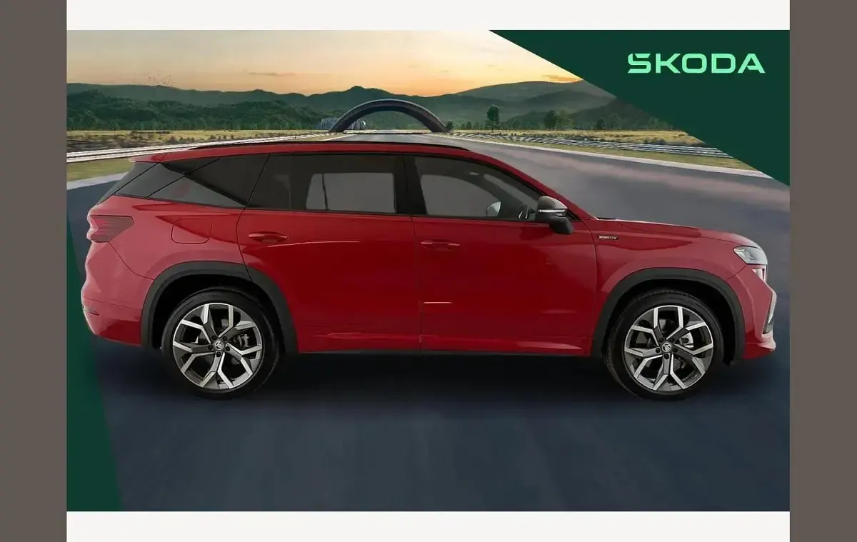 New Skoda Kodiaq SportLine 193 HP (141 kW) 2026 Red SUV