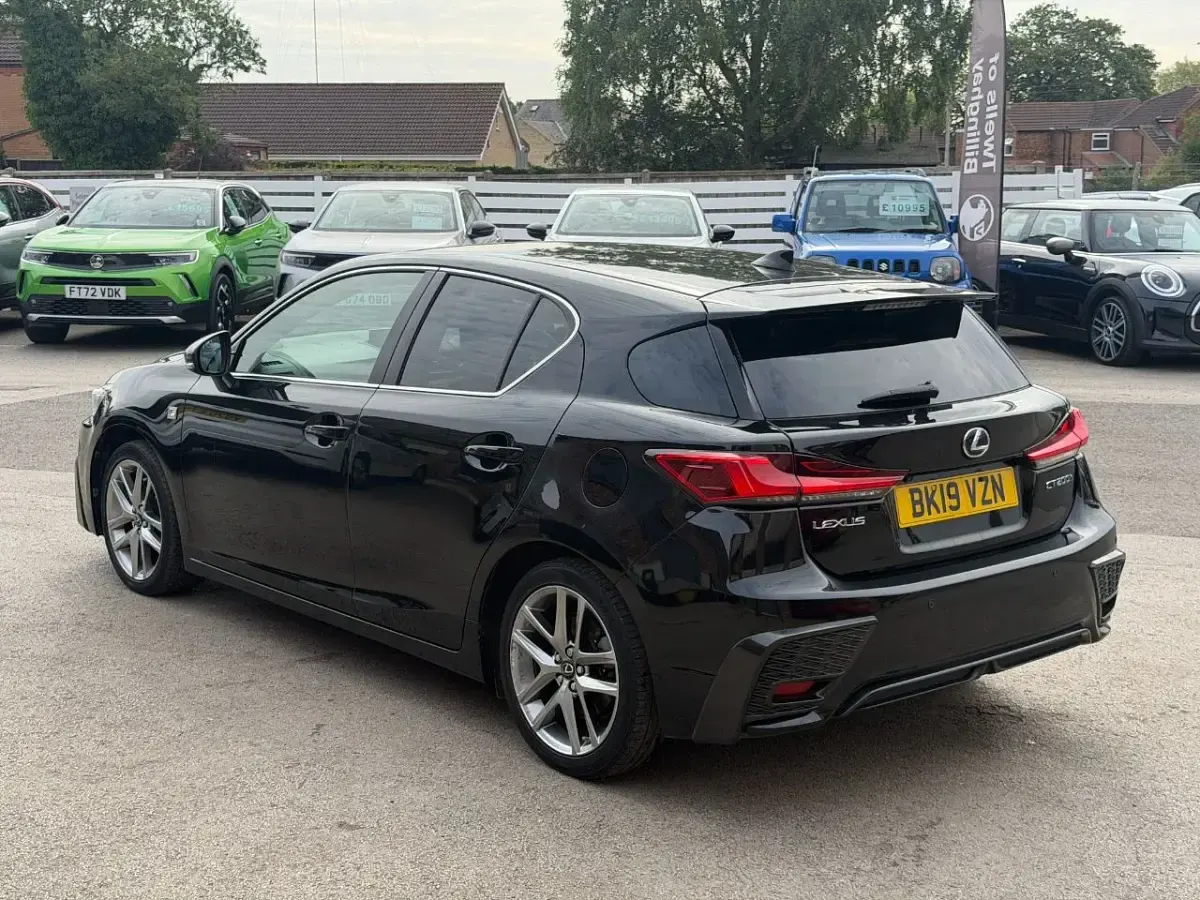 Used Lexus CT200h Sport Line 2019 Black Hatchback