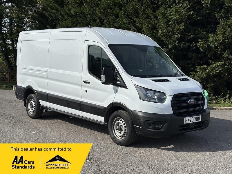 White Used 2020 Ford Transit S Van | £9,995 (Fair price) - Image 1/3