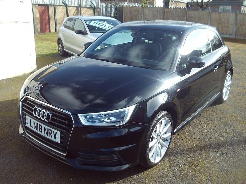 Used Audi A1 S-Line 2018 Black Hatchback
