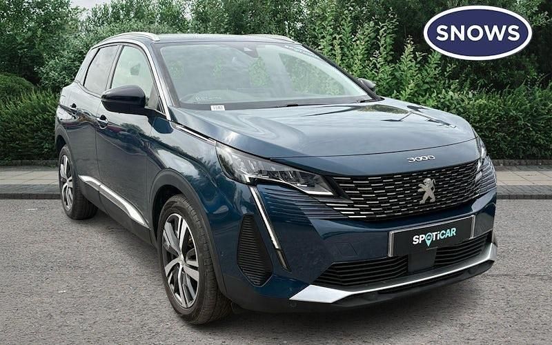 Used Peugeot 3008 Allure Premium 131 HP (96 kW) 2022 Blue SUV