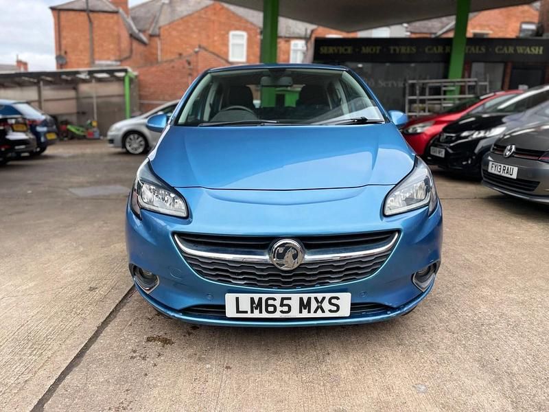 Used Vauxhall Corsa 90 HP (66 kW) 2015 Blue Hatchback