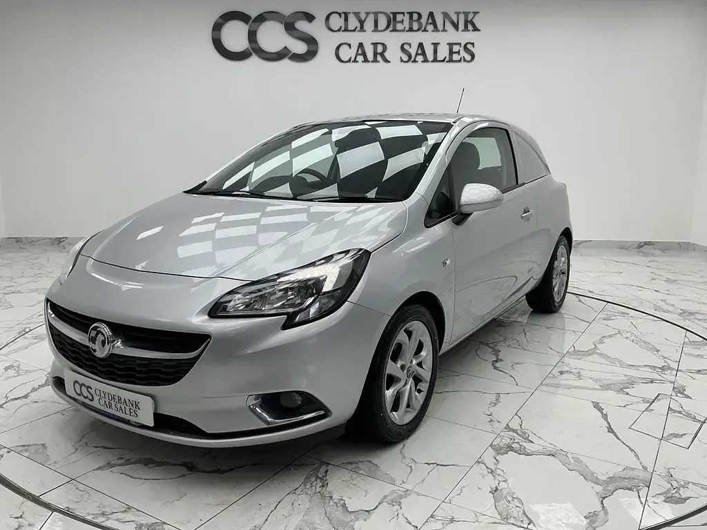 Used Vauxhall Corsa Sportive 95 HP (69 kW) 2017 Silver Hatchback