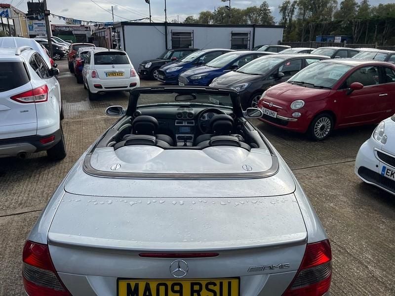 Used Mercedes CLK280 2009 Silver Cabriolet
