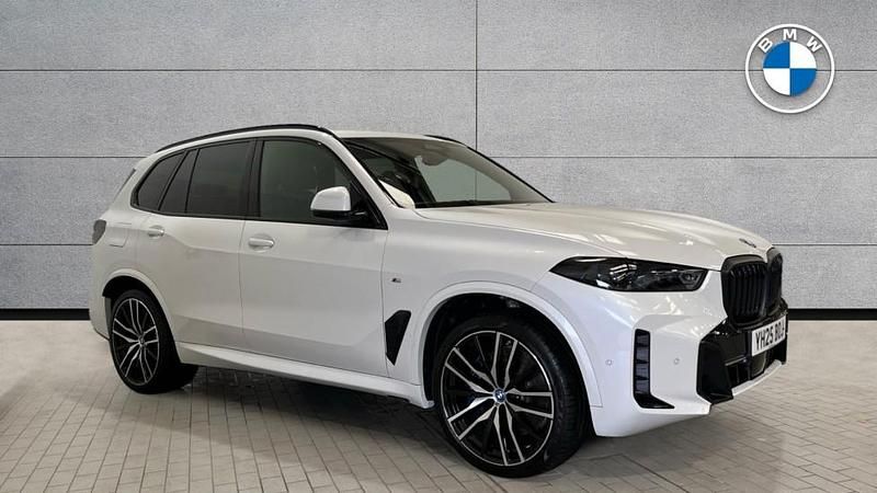 White Used 2025 BMW X5 M Sport SUV | £73,150 (A bit pricey) - Image 1/4