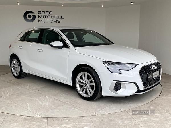 Used Audi A3 e-tron Sport 2023 White Hatchback