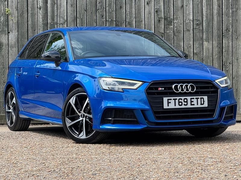 Blue Used 2020 Audi S3 Black Edition Hatchback | £23,975 (Fair price) - Image 1/3