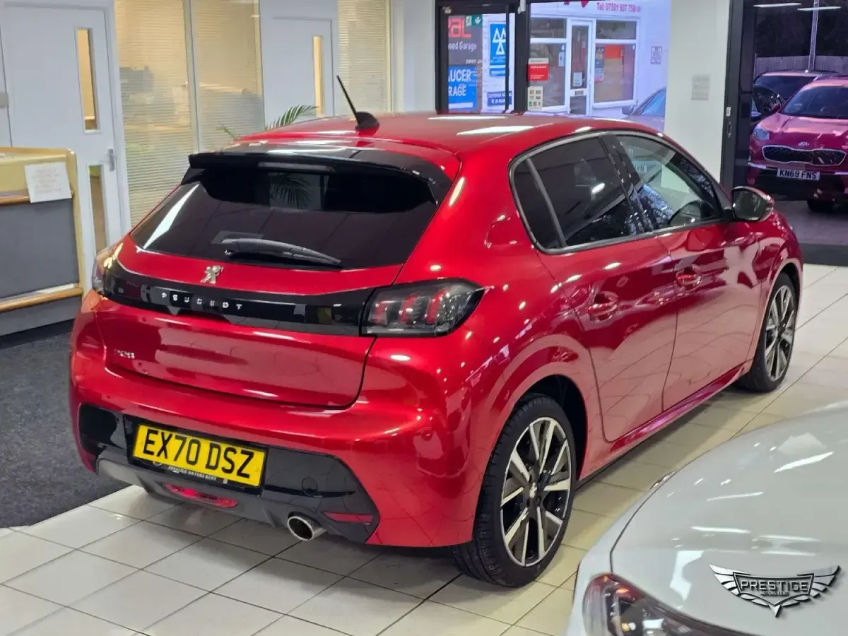 Usado Peugeot 208 Allure Premium 2020 Vermelho Citadino