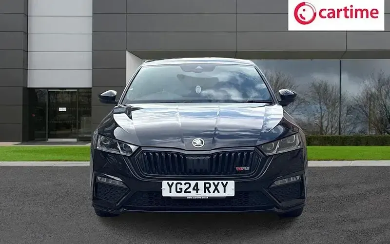 Used Skoda Octavia vRS 200 HP (147 kW) 2023 Black Hatchback
