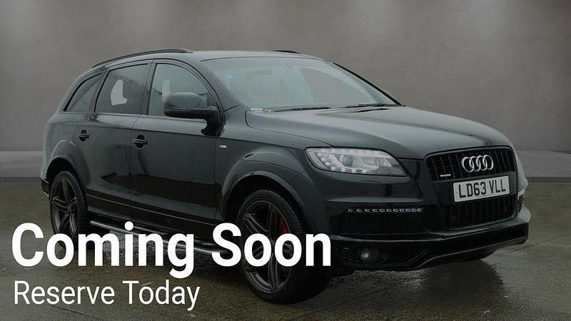 Used Audi Q7 S-line plus 245 HP (180 kW) 2013 Black SUV