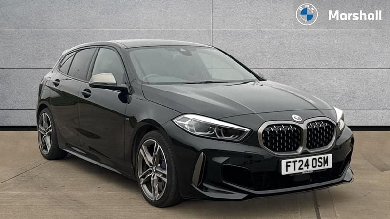 Used BMW M135 Comfort Edition 306 HP (225 kW) 2024 Black sapphire Hatchback