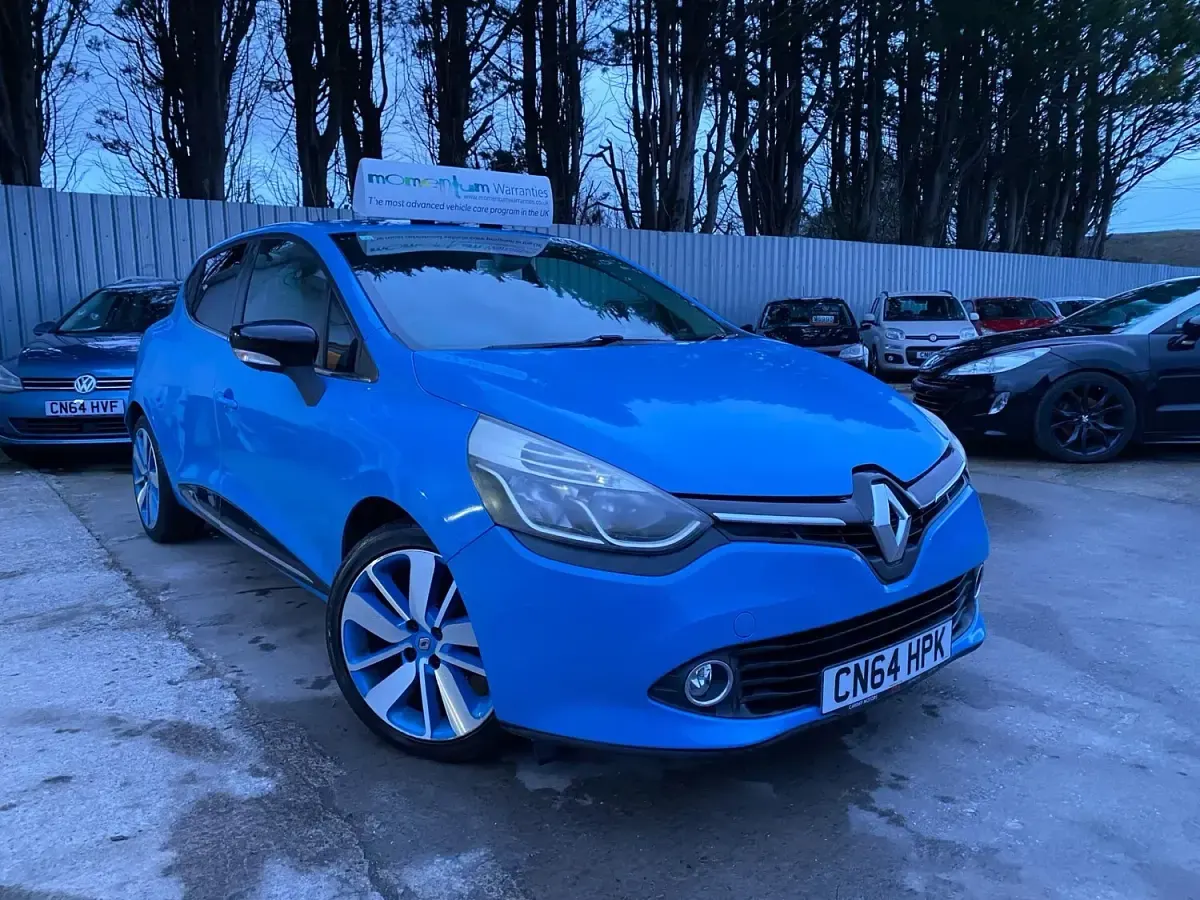 Used Renault Clio 120 HP (88 kW) 2014 Blue Hatchback