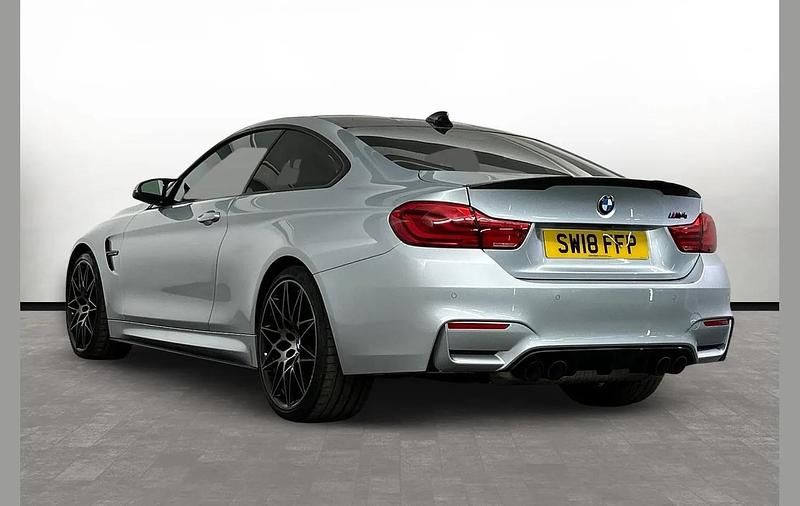Begagnad BMW M4 Competition Edition 444 HK (326 kW) 2018 Blå Sportkupé