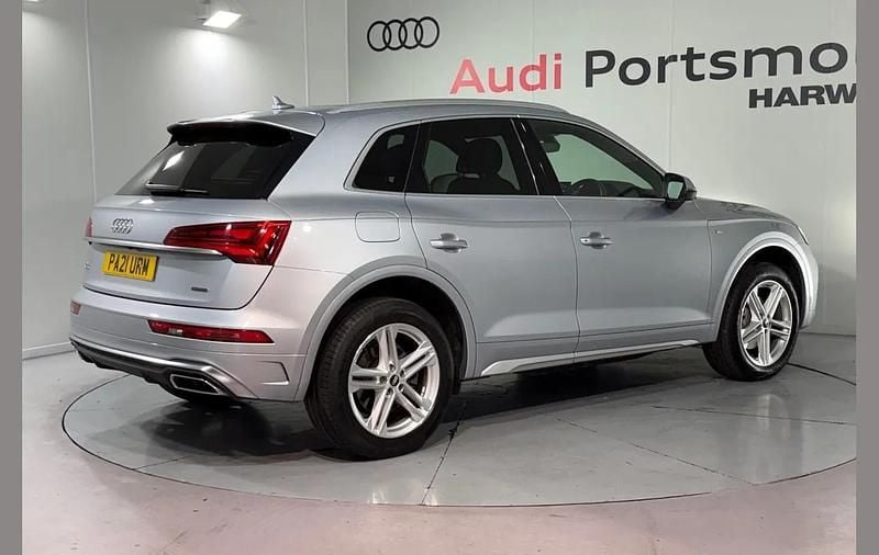 Used Audi Q5 S-Line 261 HP (191 kW) 2021 Silver SUV